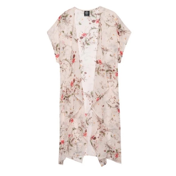 Bobeau Brianna Plus Size Print Long Kimono - Picture 5 of 12